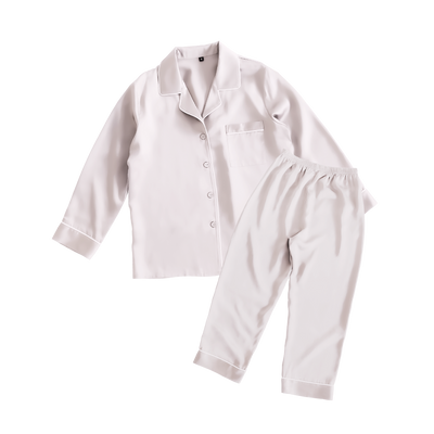 シルク レディースパジャマ(長袖上下セット)