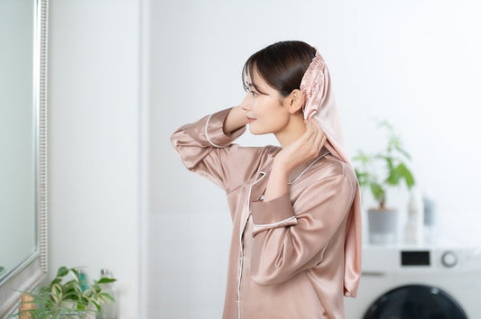 【ナイトキャップのかぶり方】正しく使って効果を底上げ♪