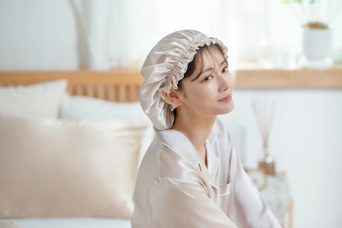 美髪には頭皮ケアが不可欠！ シルクのナイトキャップで髪も頭皮もWケア