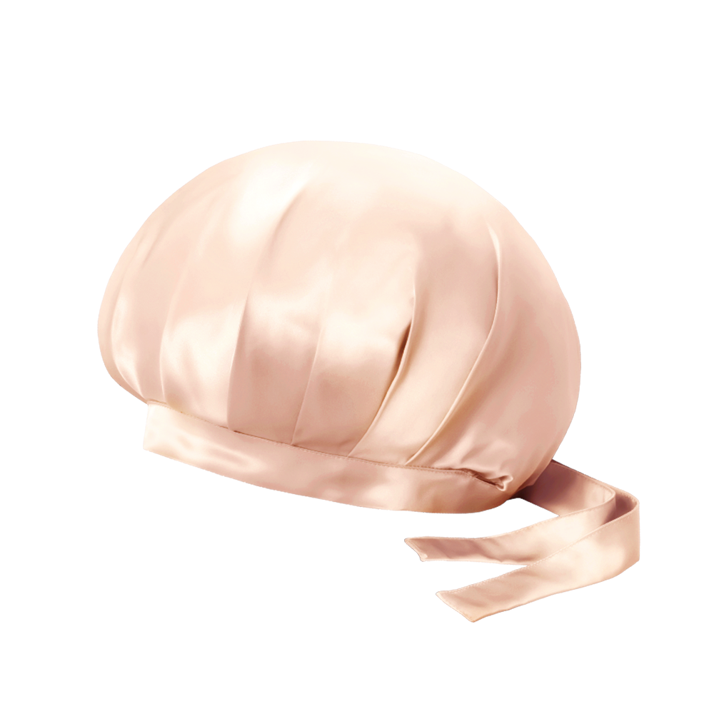 シルク ナイトキャップ(リボン)|【公式】COCOSILK(ココシルク シルク ナイトキャップ(リボン)|【公式】COCOSILK(ココシルク