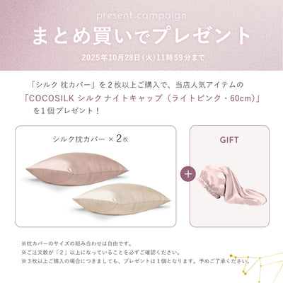 シルク 抱き枕カバー ハグモッチ対応サイズ