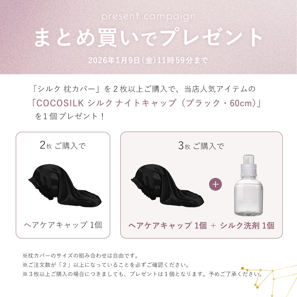 シルク 枕カバー トゥルースリーパー セブンスピロー対応サイズ