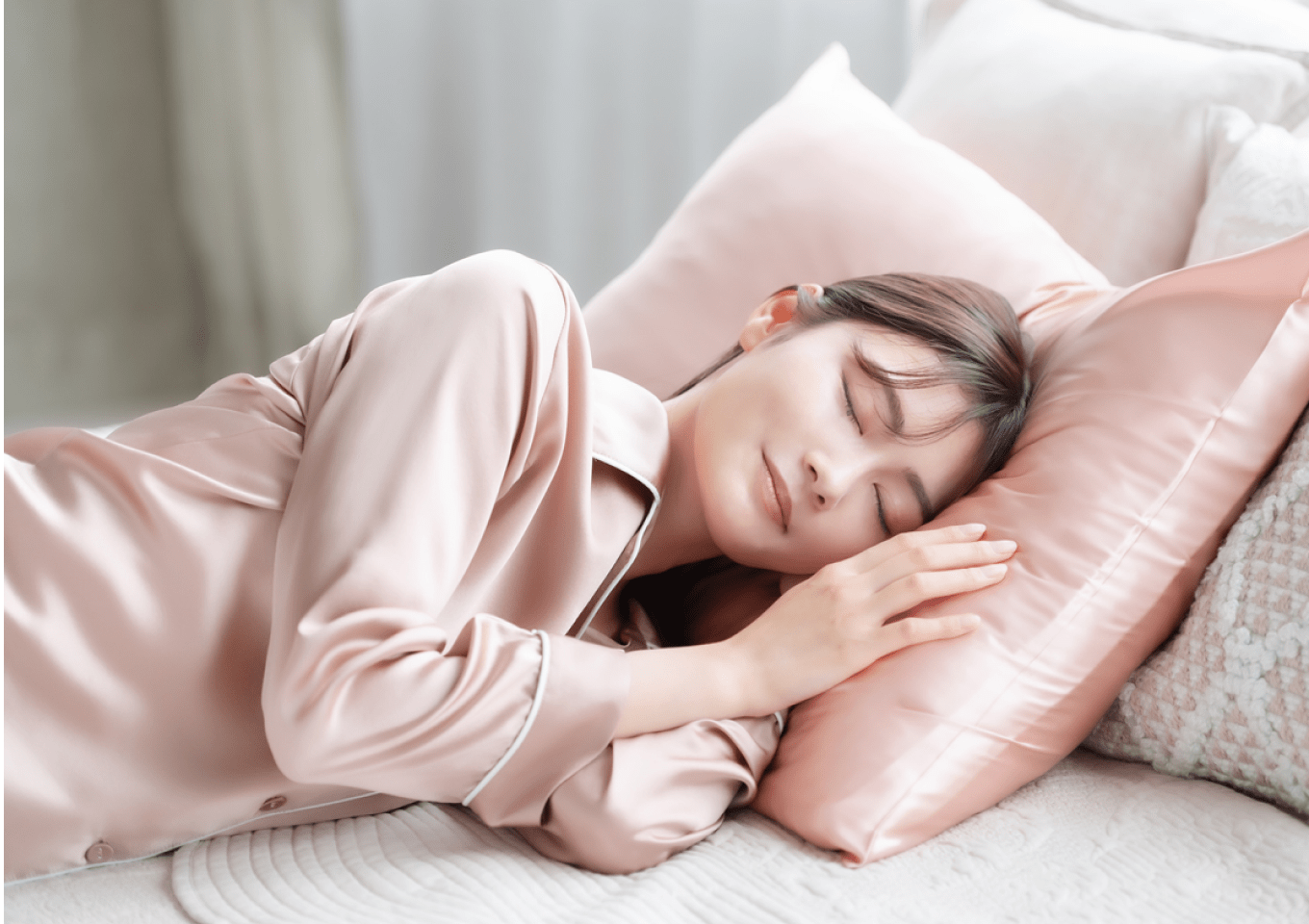 しっとりとした肌ざわり